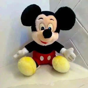 Vintage Disney Mickey Mouse Plush Medium Disneyland WDW